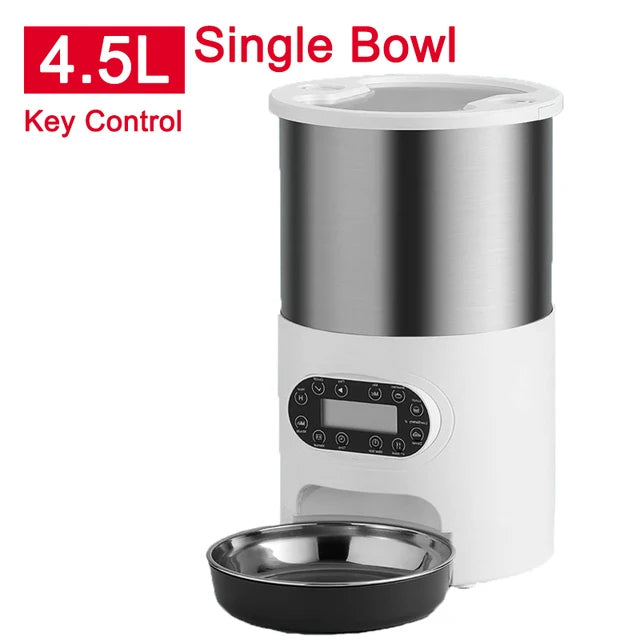 WhiskerBite™ Smart WiFi Pet Feeder – 6L | Voice + App Control