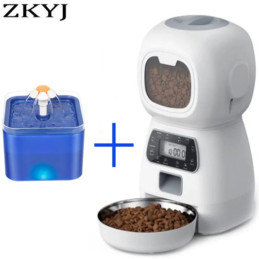 WhiskerFlow™ Smart Pet Water Fountain – 2.4L | Ultra Quiet + Auto Filter