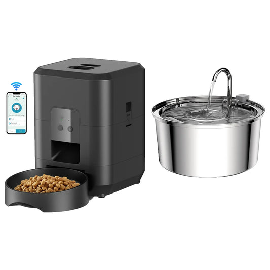 WhiskerFlow™ Smart Pet Water Fountain – 2.4L | Ultra Quiet + Auto Filter